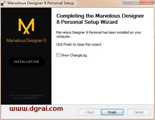 Marvelous Designer 8安装教程