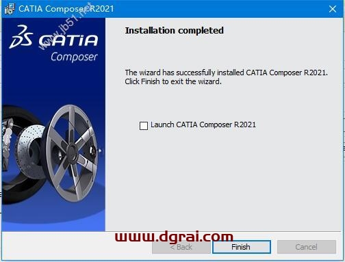 CATIA composerr 2021安装教程