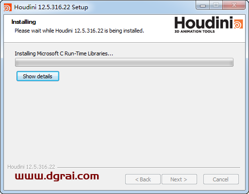 Houdini 12.5安装教程