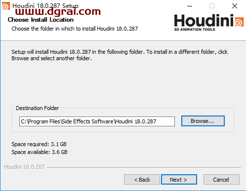 Houdini 18安装教程