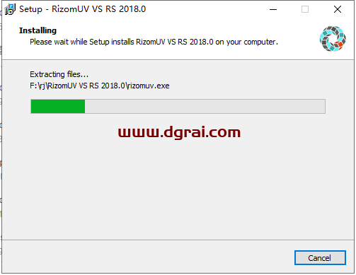 RizomUV 2018安装教程