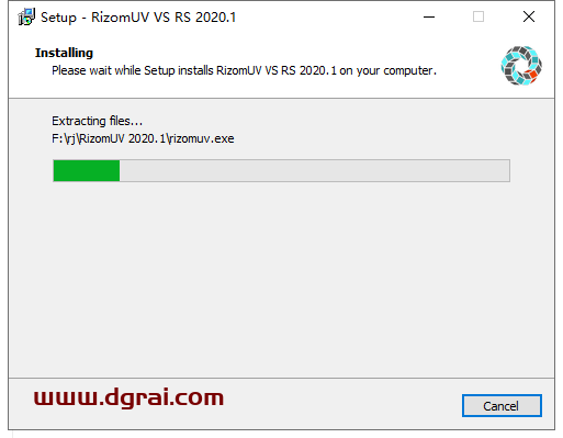 RizomUV 2020安装教程