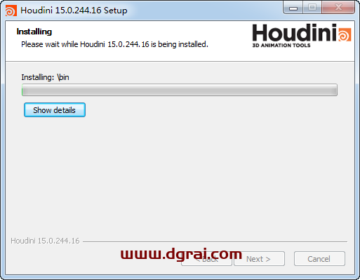 Houdini 15安装教程