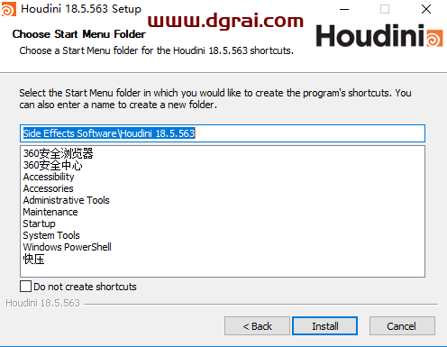 Houdini 18.5安装教程