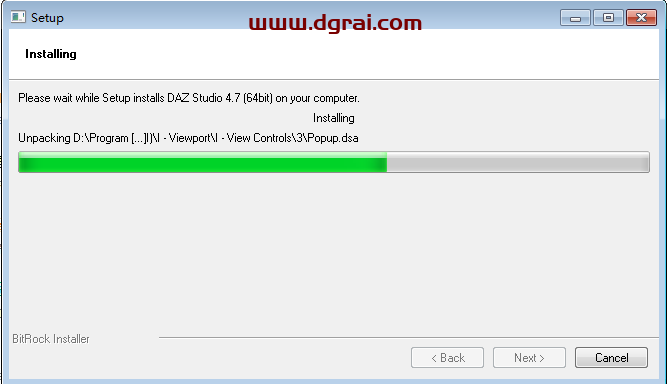 DAZ Studio 4.70安装教程