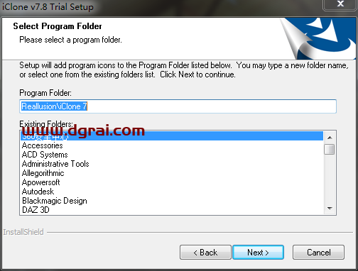 Reallusion iClone 7.8安装教程