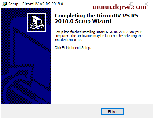 RizomUV 2018安装教程