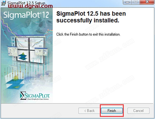 SigmaPlot12.5安装教程