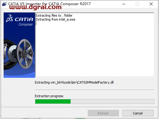 Catia Composer R2017安装教程