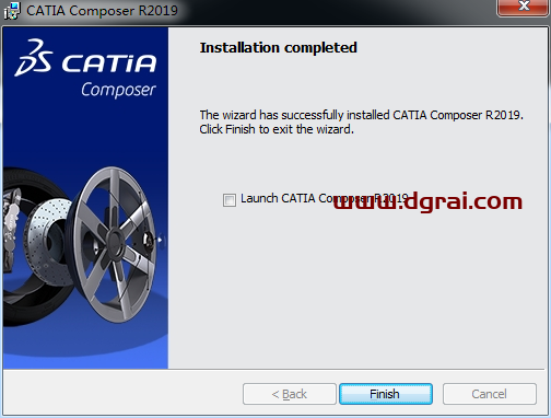 CATIA composerr 2019安装教程