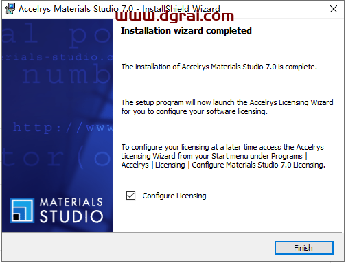 Materials Studio 7.0安装教程