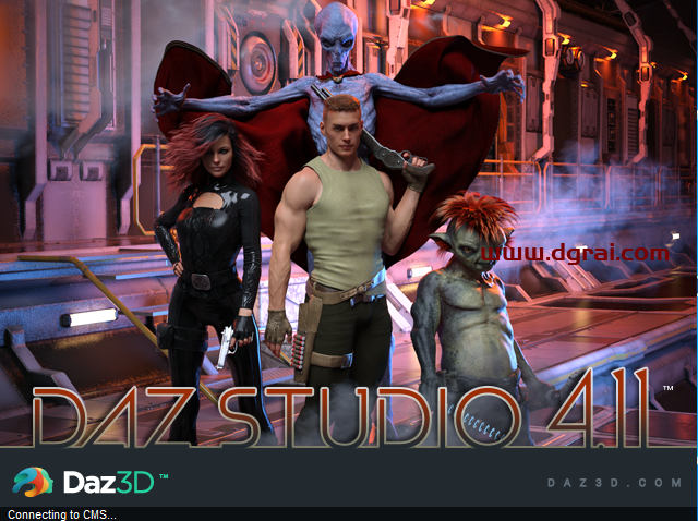 DAZ Studio 4.11安装教程