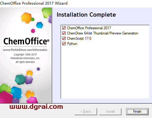 Chemdraw Professional 17安装教程