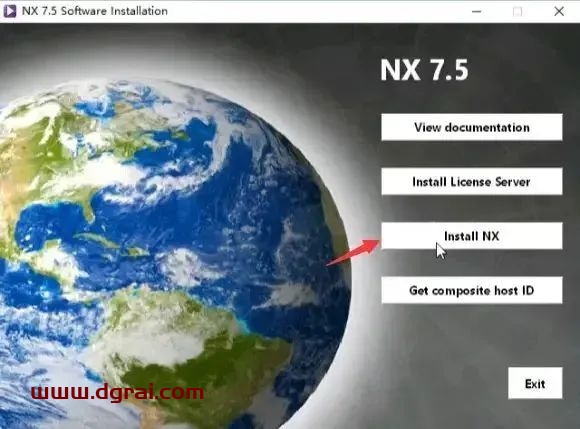 UG NX 7.5安装教程