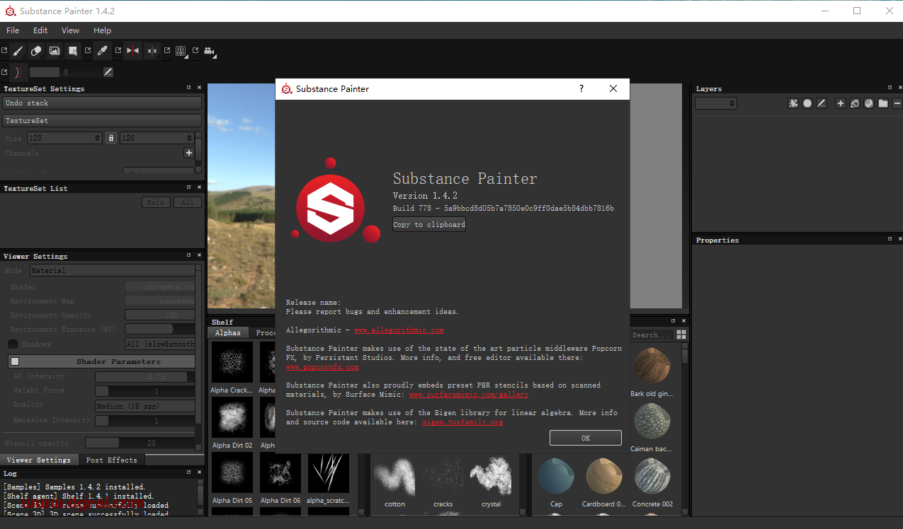 Substance Painter 1.4.2安装教程