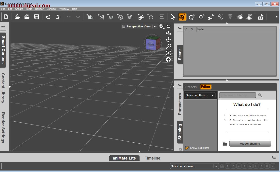 DAZ Studio 4.60安装教程