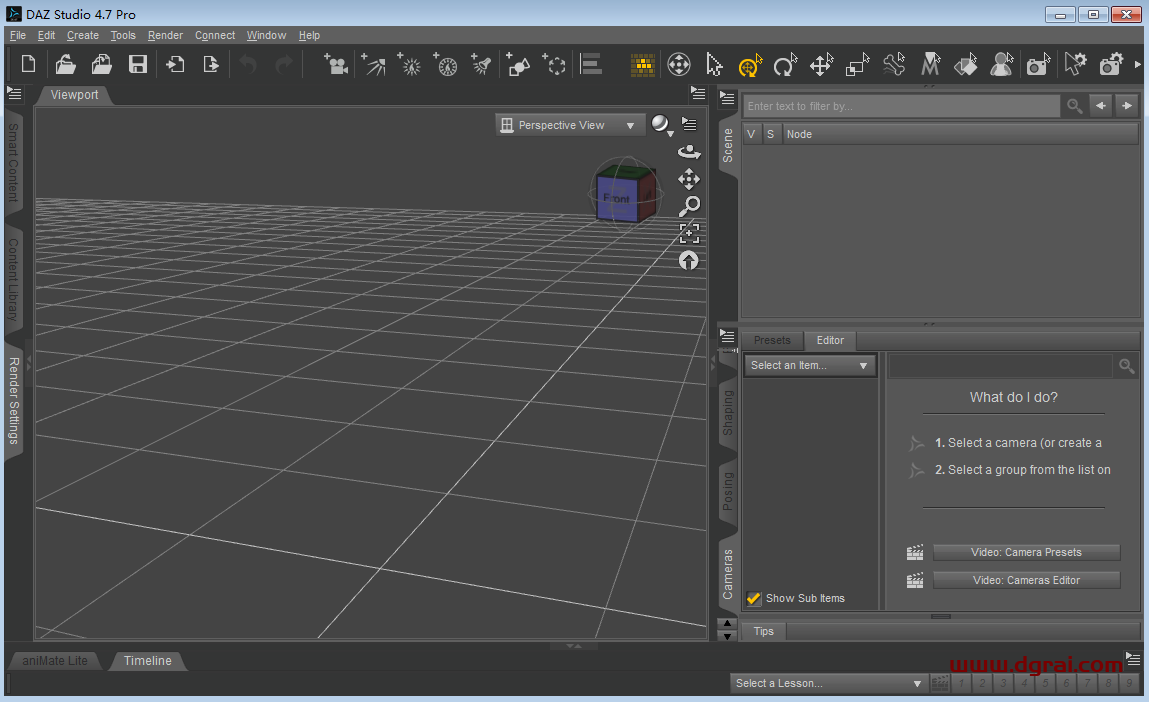 DAZ Studio 4.70安装教程