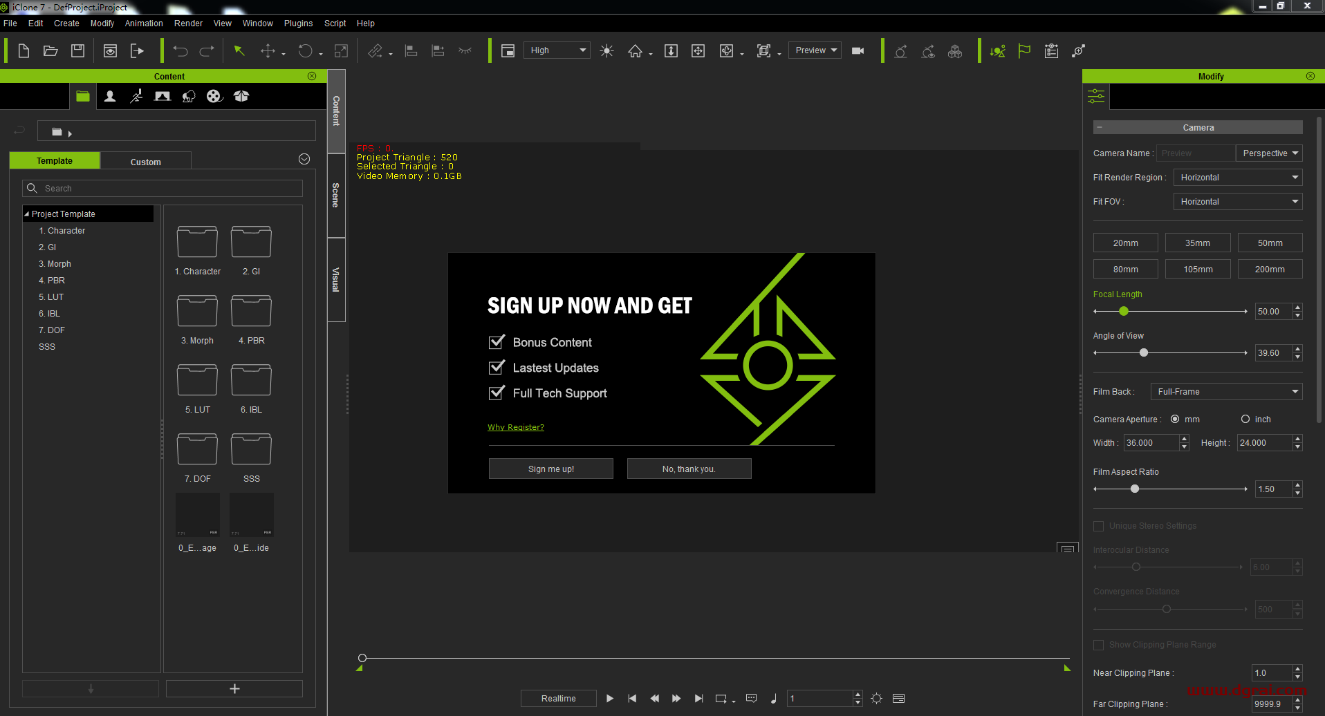 Reallusion iClone 7.8安装教程