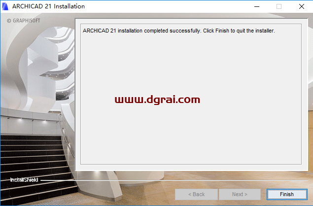 Graphisoft ArchiCAD 21安装教程