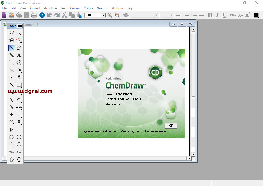 Chemdraw Professional 17安装教程