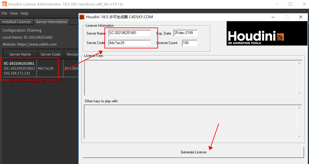 Houdini 18.5安装教程