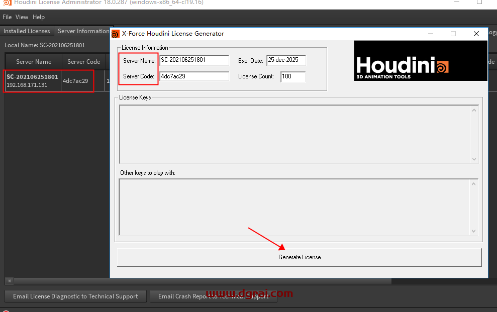 Houdini 18安装教程