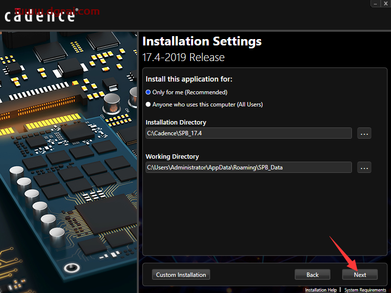 Cadence17.4安装教程