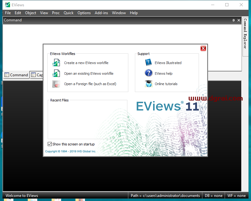 EViews 11安装教程