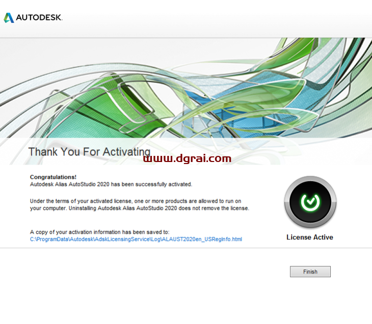 Autodesk Alias AutoStudio 2020安装教程
