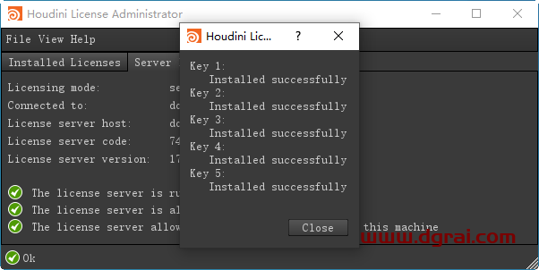 Houdini 17安装教程