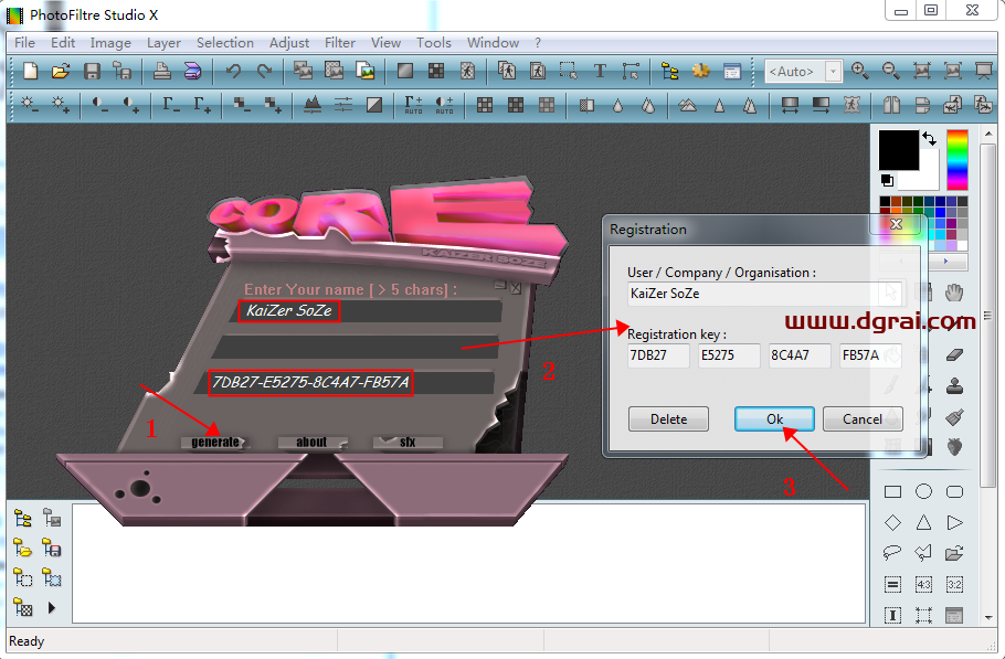 Photofiltre studio v10.13.0安装教程