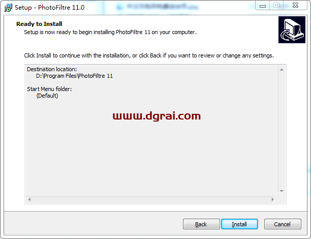 Photofiltre studio v11安装教程