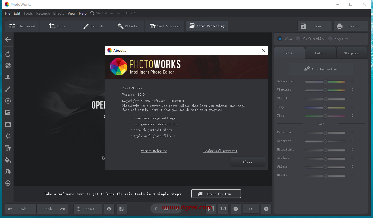 AMS Software PhotoWorks v10.0安装教程