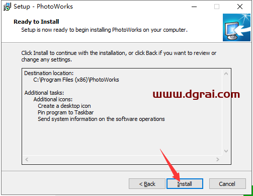 AMS Software PhotoWorks v10.0安装教程