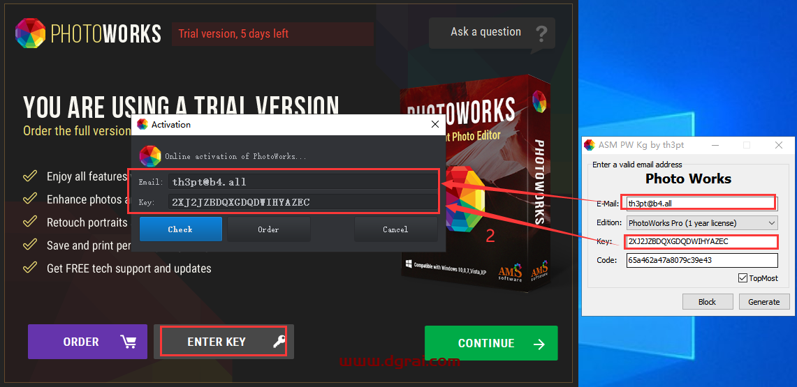 AMS Software PhotoWorks v11.0安装教程