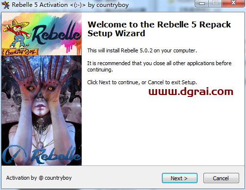 Rebelle 5安装教程