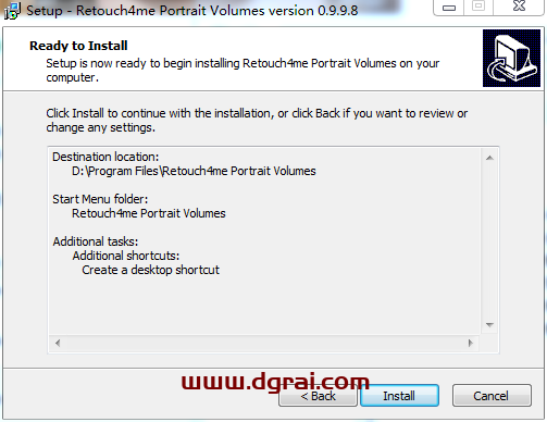 Retouch4me Portrait Volumes v0.9.9.8安装教程