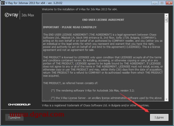 VRay3.2 for 3dmax2013英文版安装教程