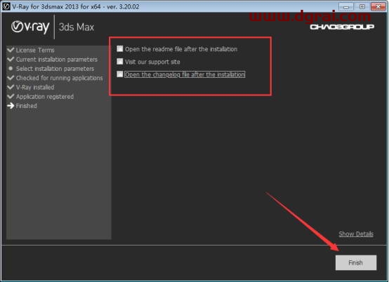 VRay3.2 for 3dmax2013英文版安装教程