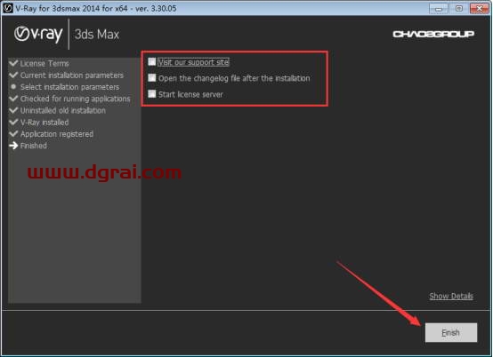 VRay3.3 for 3dmax2014中(英)双语切换版安装教程