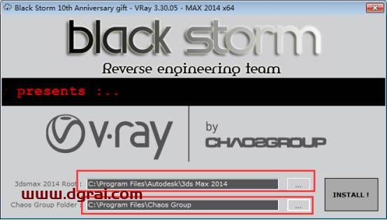 VRay3.3 for 3dmax2014中(英)双语切换版安装教程