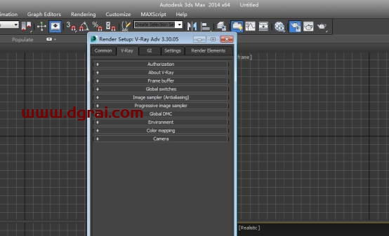 VRay3.3 for 3dmax2014中(英)双语切换版安装教程