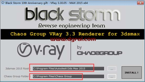 VRay3.3 for 3dmax2015中(英)双语切换版安装教程