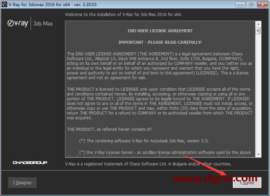 VRay3.3 for 3dmax2016中(英)双语切换版安装教程