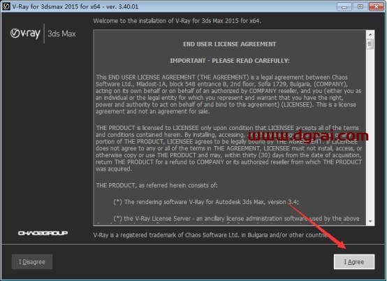 VRay3.4 for 3dmax2015中/英文双语切换版安装教程