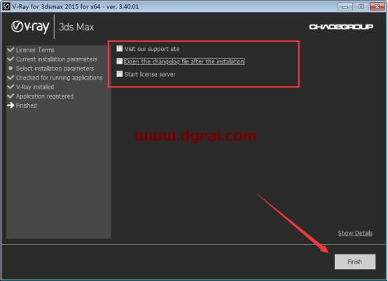 VRay3.4 for 3dmax2015中/英文双语切换版安装教程