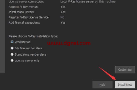 VRay3.4 for 3dmax2017中/英文双语切换版安装教程