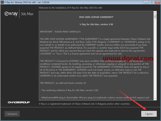 VRay3.5 for 3dmax2015英文版安装教程