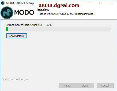 The Foundry Modo 10安装教程