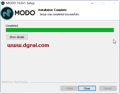 The Foundry Modo 10安装教程